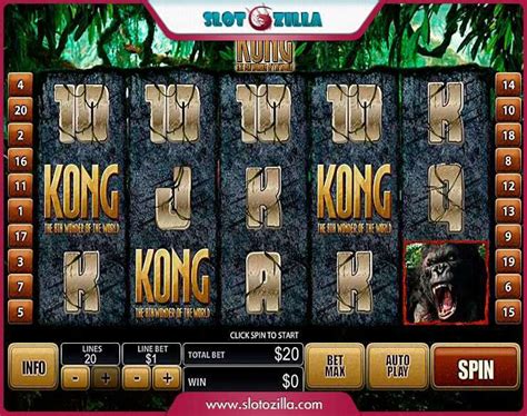  king kong slot machine free